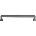 Top Knobs Ascendra Appliance Pull Ash Gray 18 Inch