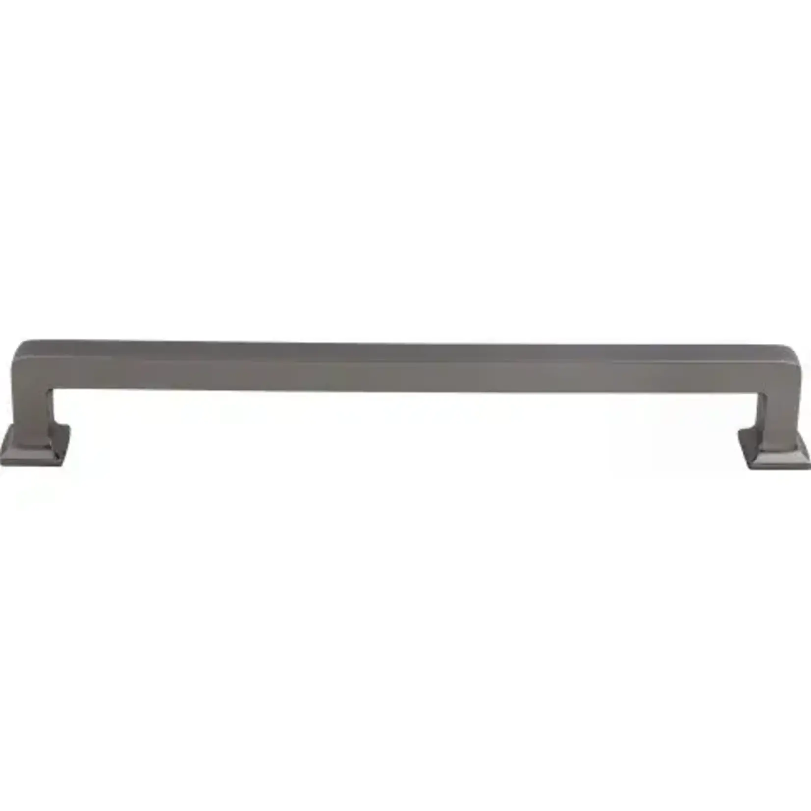 Top Knobs Ascendra Appliance Pull Ash Gray 18 Inch
