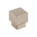 Top Knobs Tapered Square Knob Brushed Satin Nickel - 1 in