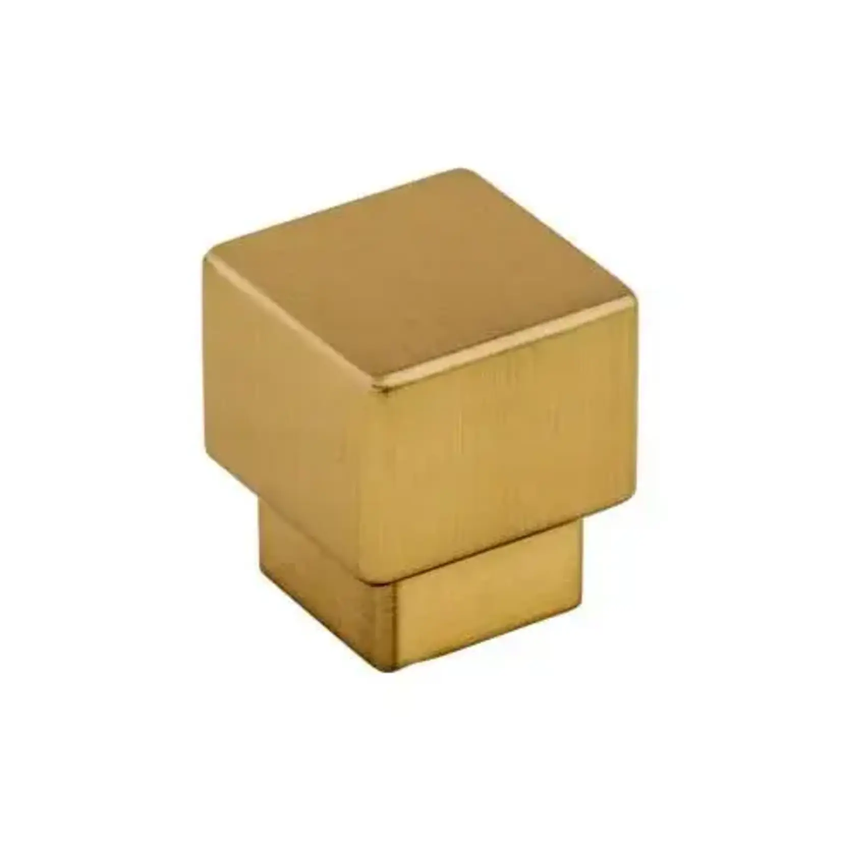 Top Knobs Tapered Square Knob Honey Bronze - 1 in