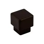 Top Knobs Tapered Square Knob Oil Rubbed Bronze - 1 in