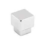Top Knobs Tapered Square Knob Polished Chrome - 1 in