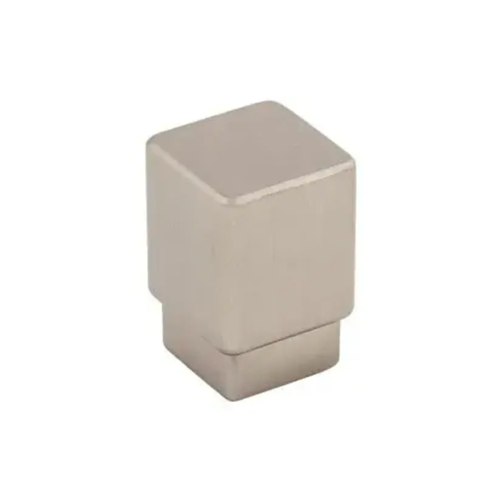 Top Knobs Tapered Square Knob Brushed Satin Nickel - 3/4 Inch