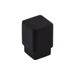 Top Knobs Tapered Square Knob Flat Black - 3/4 Inch