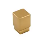 Top Knobs Tapered Square Knob Honey Bronze - 3/4 Inch