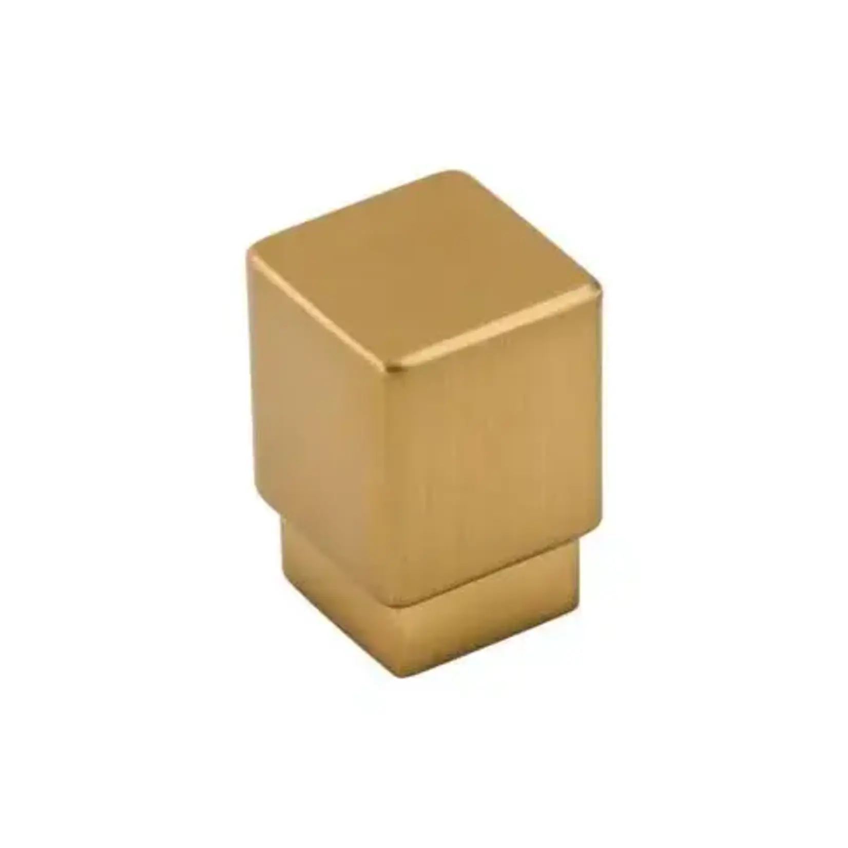 Top Knobs Tapered Square Knob Honey Bronze - 3/4 Inch
