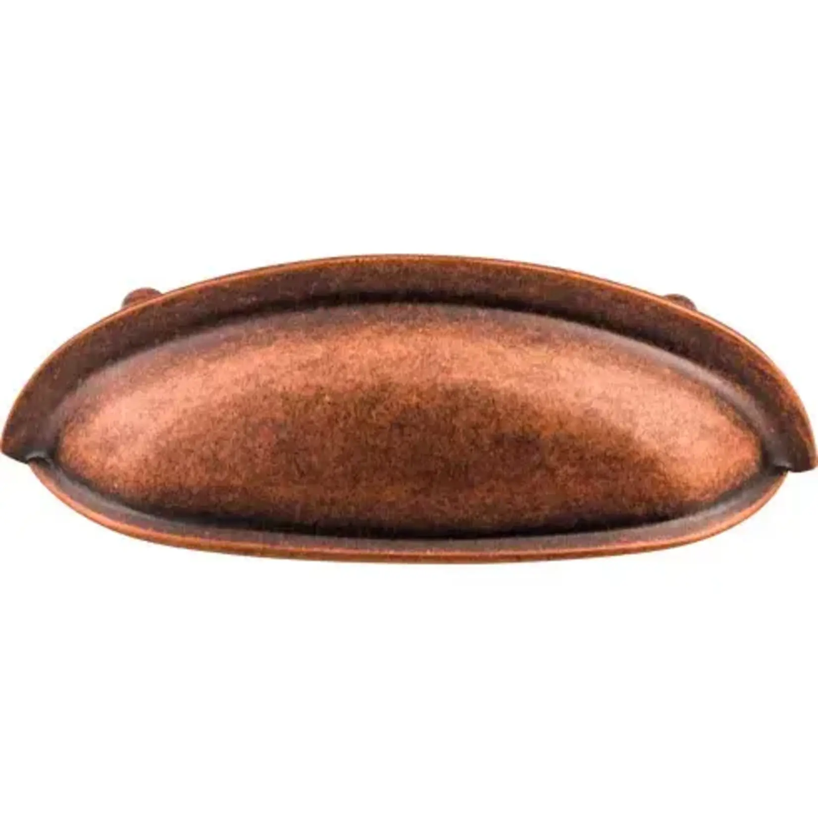 Top Knobs Somerset Cup Pull Antique Copper - 3 in