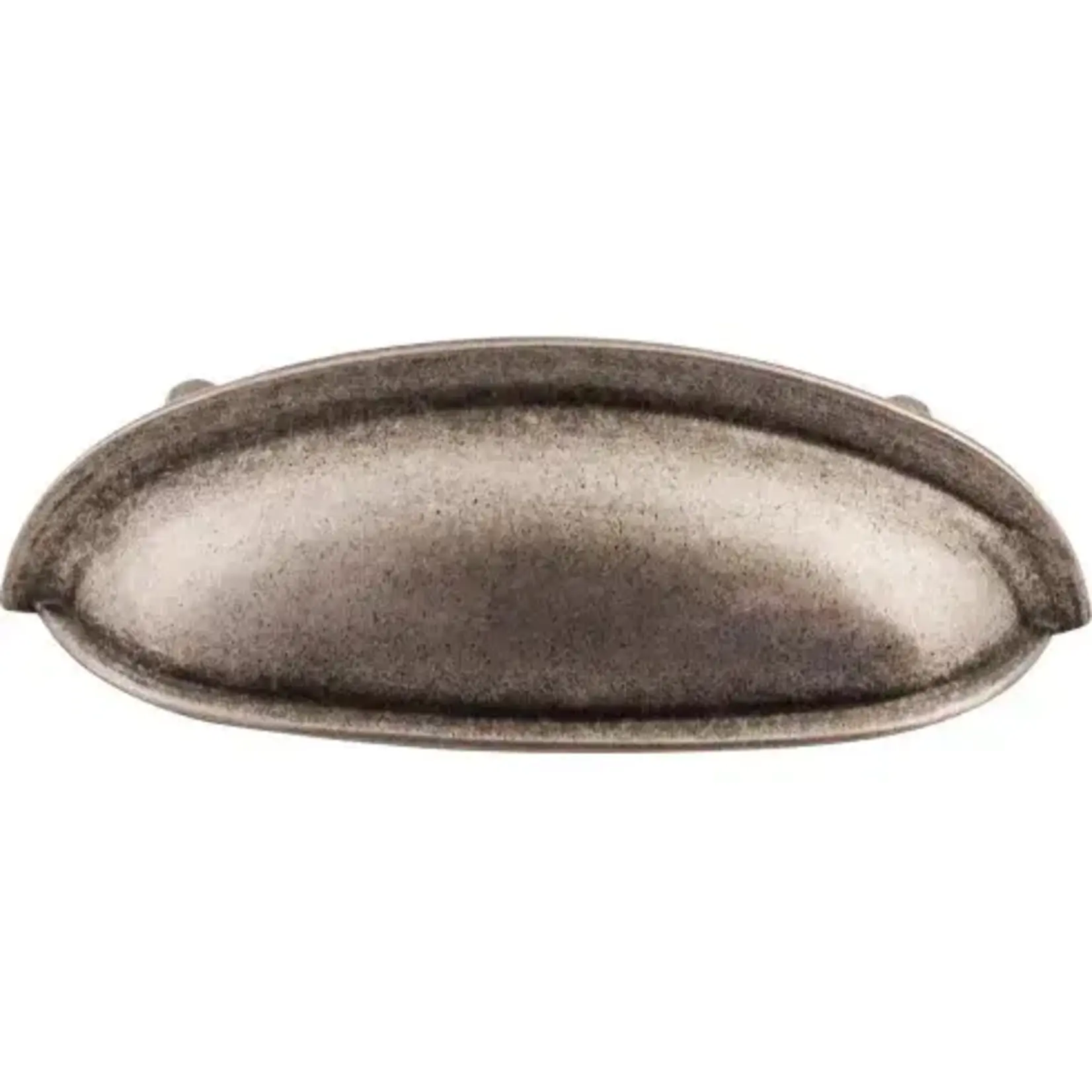 Top Knobs Somerset Cup Pull Pewter Antique - 3 in