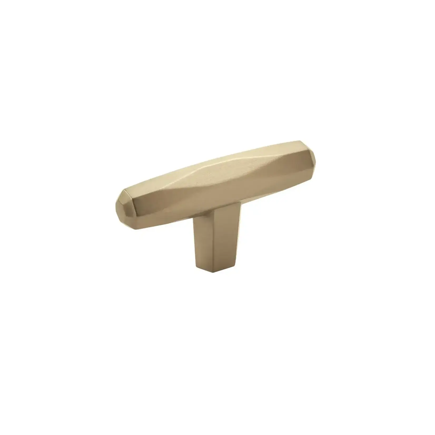 Amerock St. Vincent T-Knob Golden Champagne 2-1/2 Inch