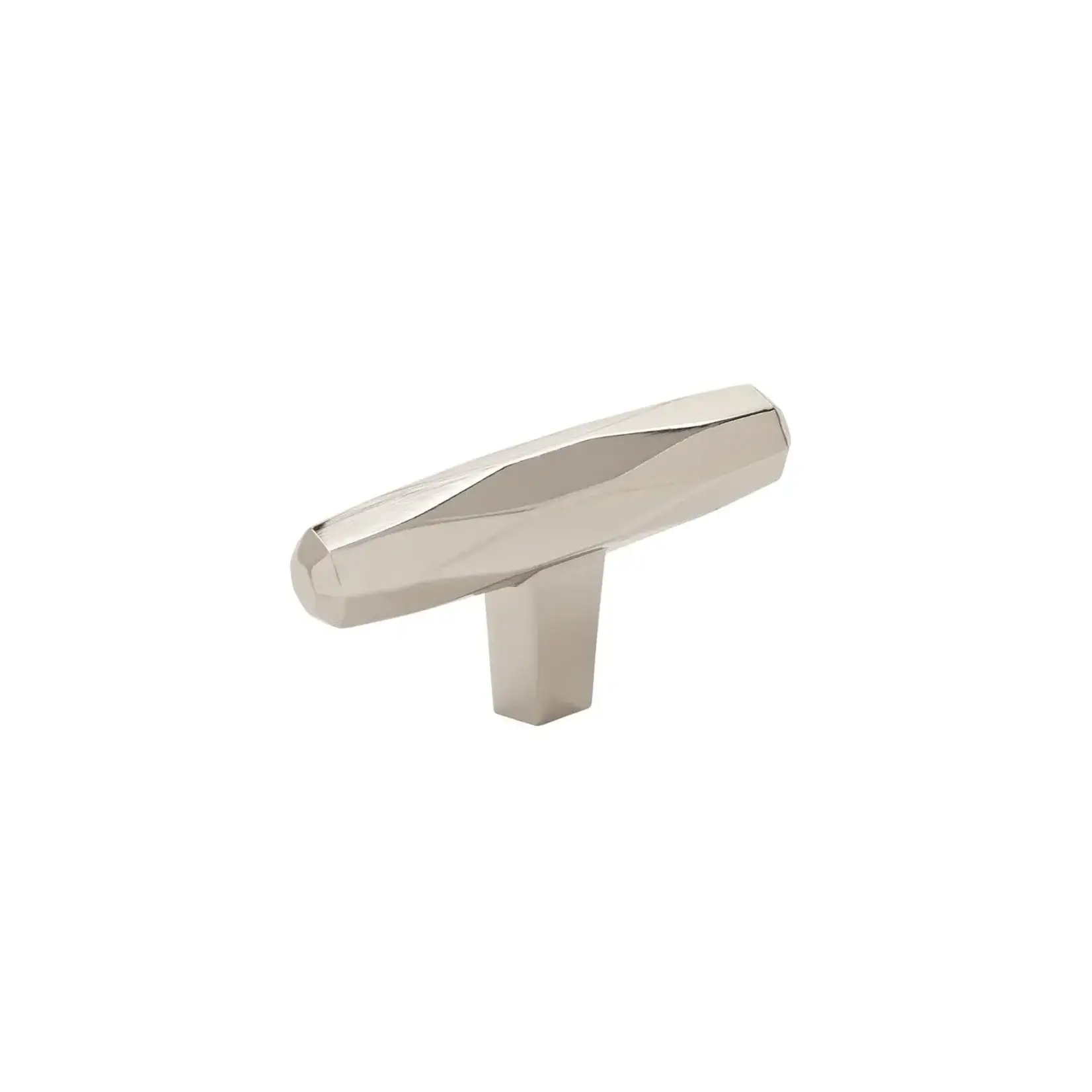 Amerock St. Vincent T-Knob Polished Nickel 2-1/2 Inch