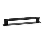 Viefe Arpa Plate Pull Brushed Black 192mm