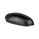 Berenson Folklore Cup Pull Matte Black - 3 in