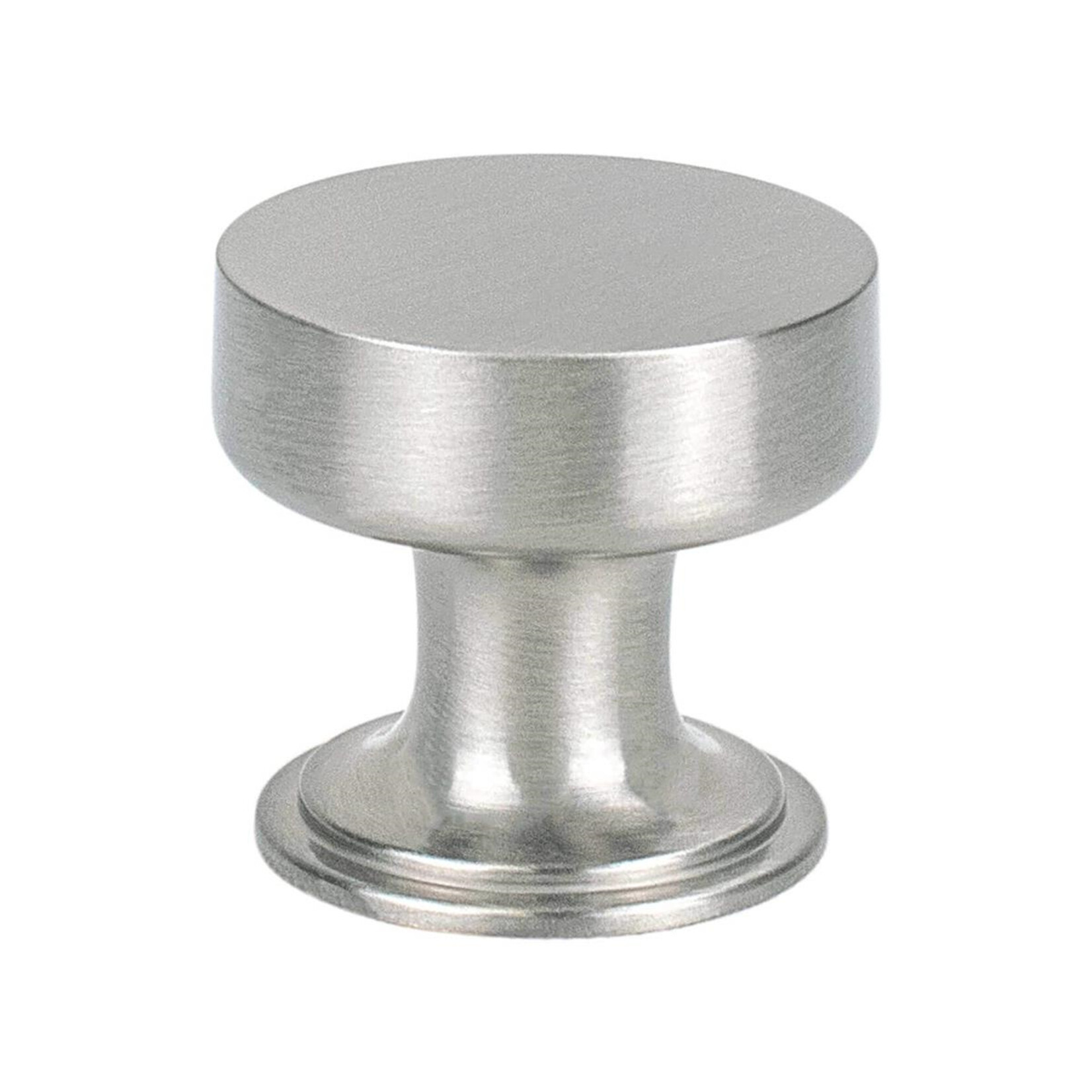 Berenson Folklore Knob Brushed Nickel 1 3/16 Inch