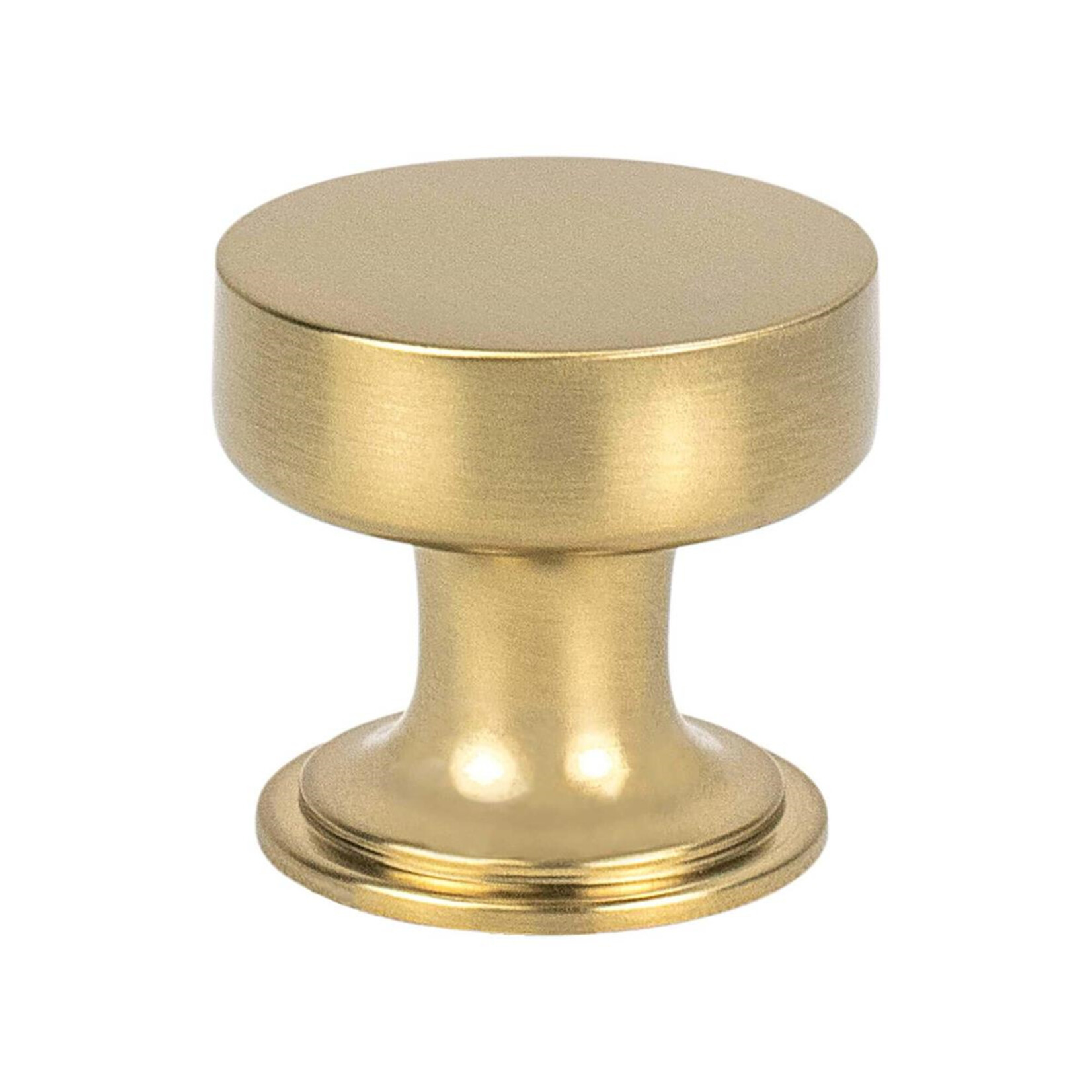 Berenson Folklore Knob Modern Brushed Gold 1 3/16 Inch