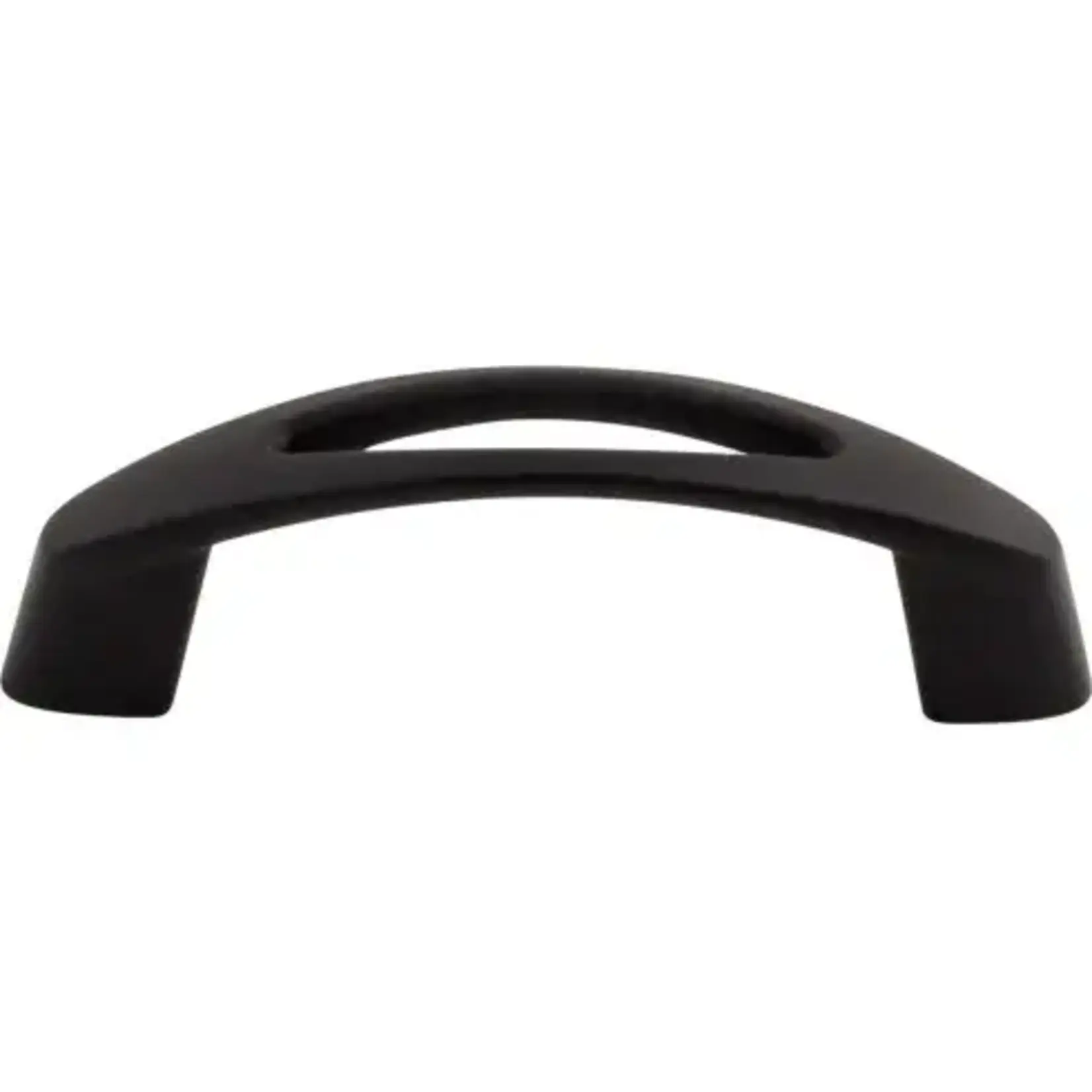 Top Knobs Verona Pull Flat Black - 3 in
