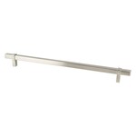 Berenson Rivet Rebel Appliance Pull Brushed Nickel - 18 in