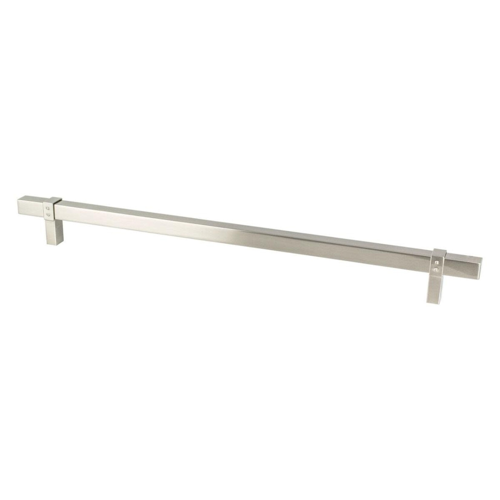 Berenson Rivet Rebel Appliance Pull Brushed Nickel - 18 in