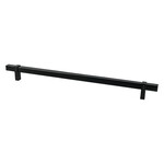 Berenson Rivet Rebel Appliance Pull Matte Black - 18 in