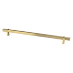 Berenson Rivet Rebel Appliance Pull Modern Brushed Gold - 18 in