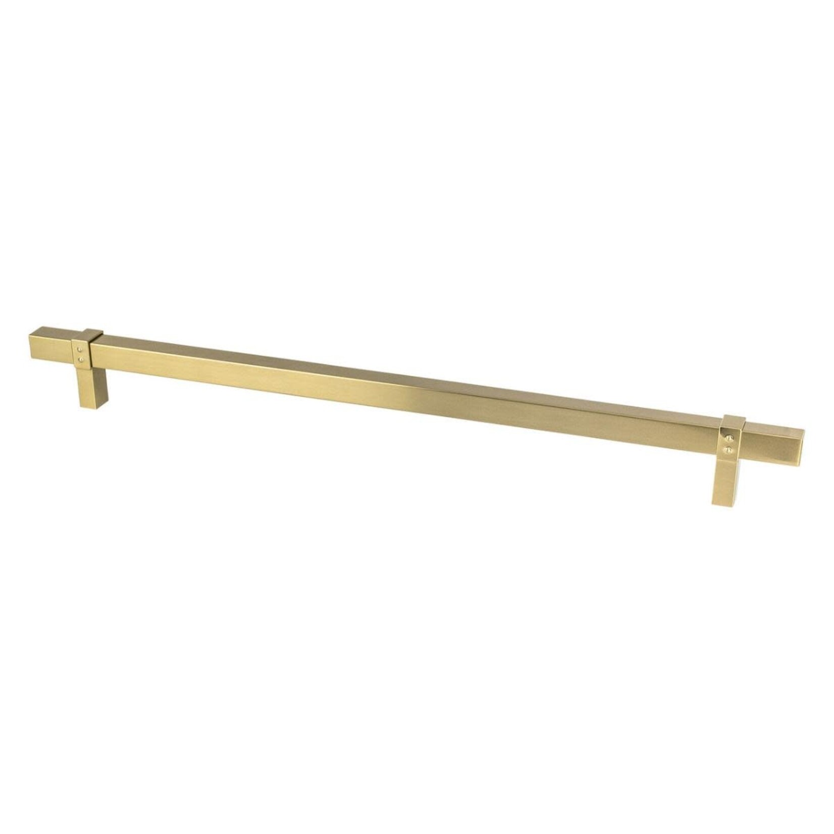 Berenson Rivet Rebel Appliance Pull Modern Brushed Gold - 18 in