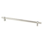 Berenson Radial Reign Knurled Appliance Pull Brushed Nickel - 18 in