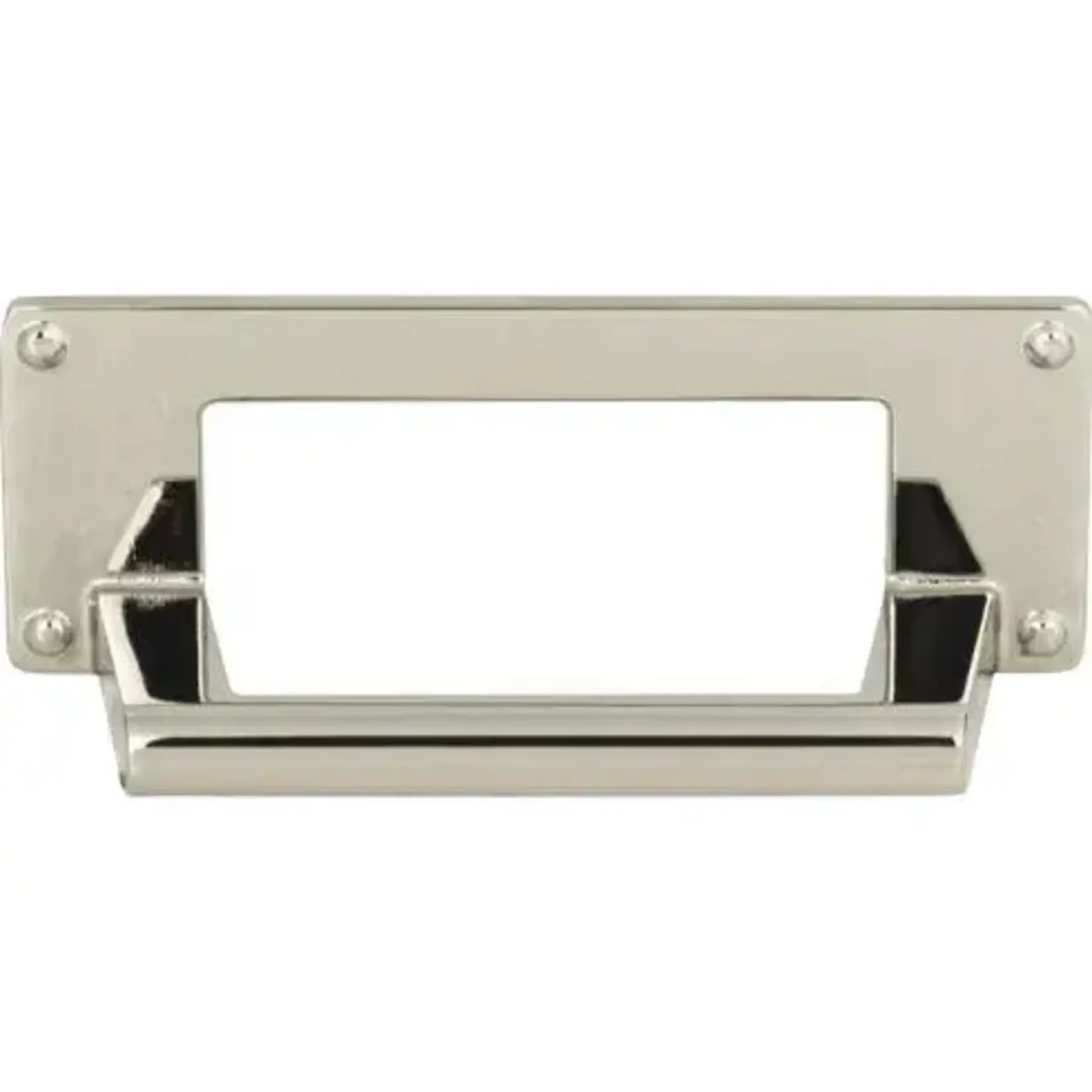 Bradbury Cup Pull Polished Nickel - 3 in