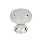 Bradbury Knob Polished Chrome 1 1/4 Inch