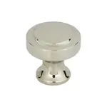 Bradbury Knob Polished Nickel 1 1/4 Inch