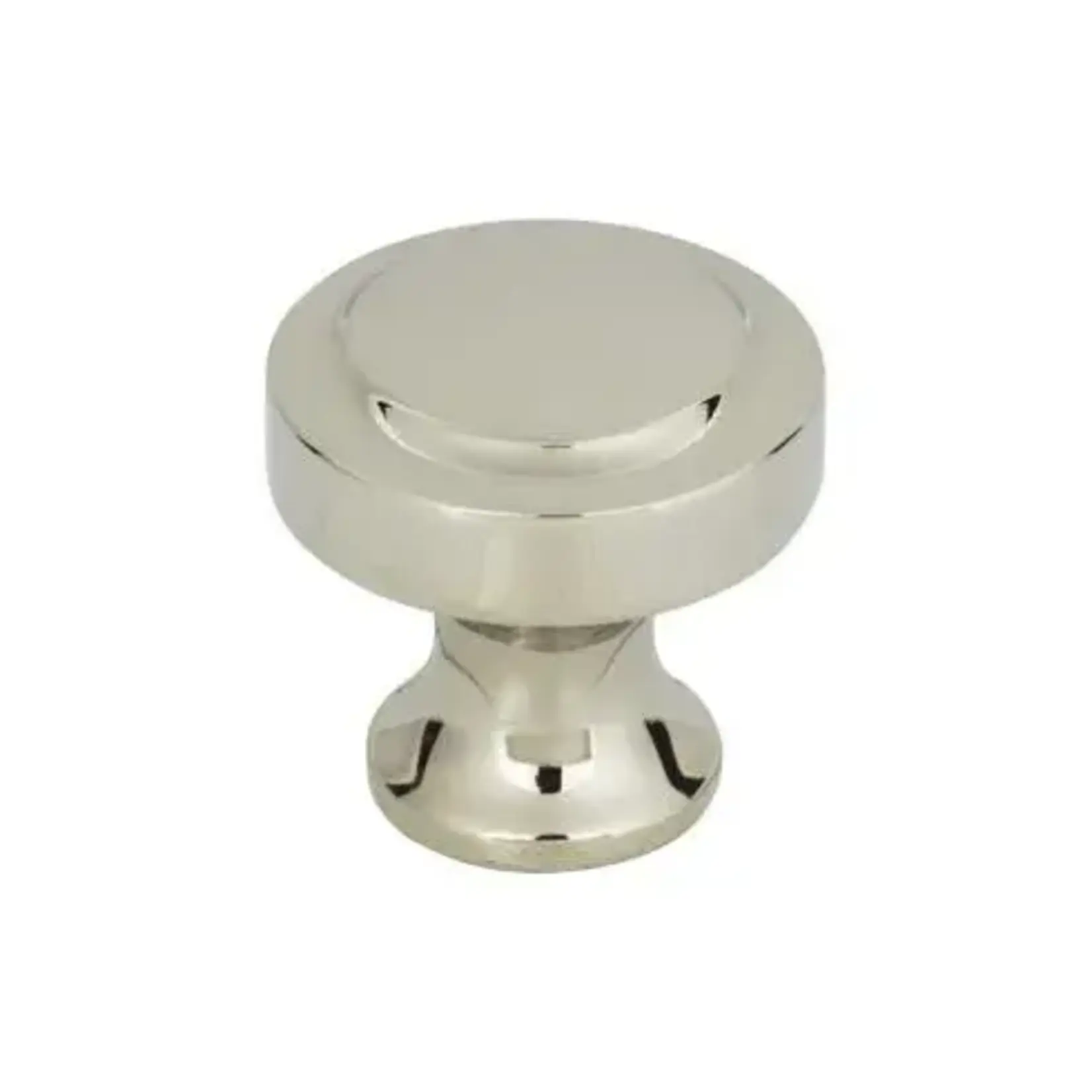Bradbury Knob Polished Nickel 1 1/4 Inch