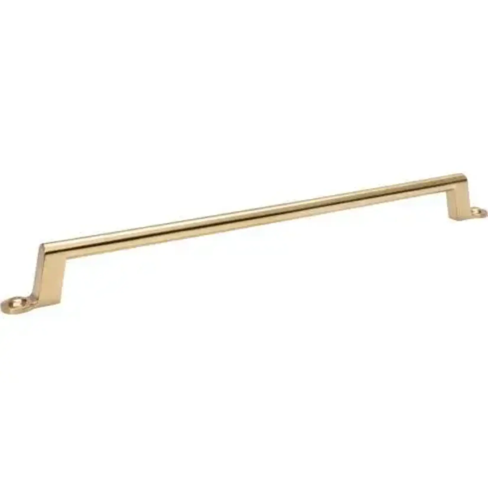 Bradbury Appliance Pull Warm Brass 18 Inch