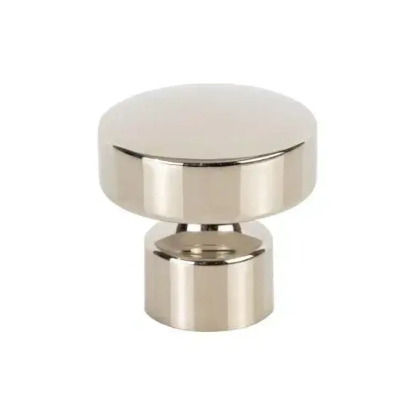 Lennox Knob Polished Nickel 1 1/4 in