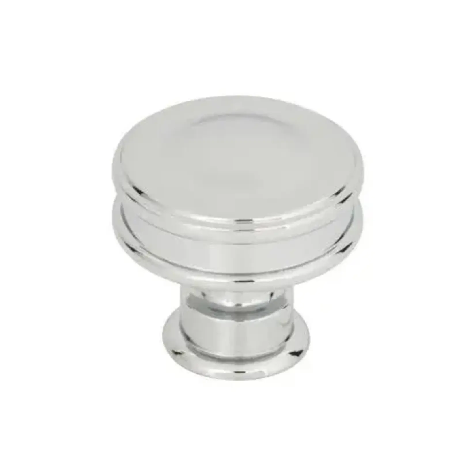 Oskar Knob Polished Chrome 1 1/4 Inch