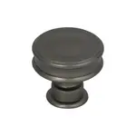 Oskar Knob Slate 1 1/4 Inch