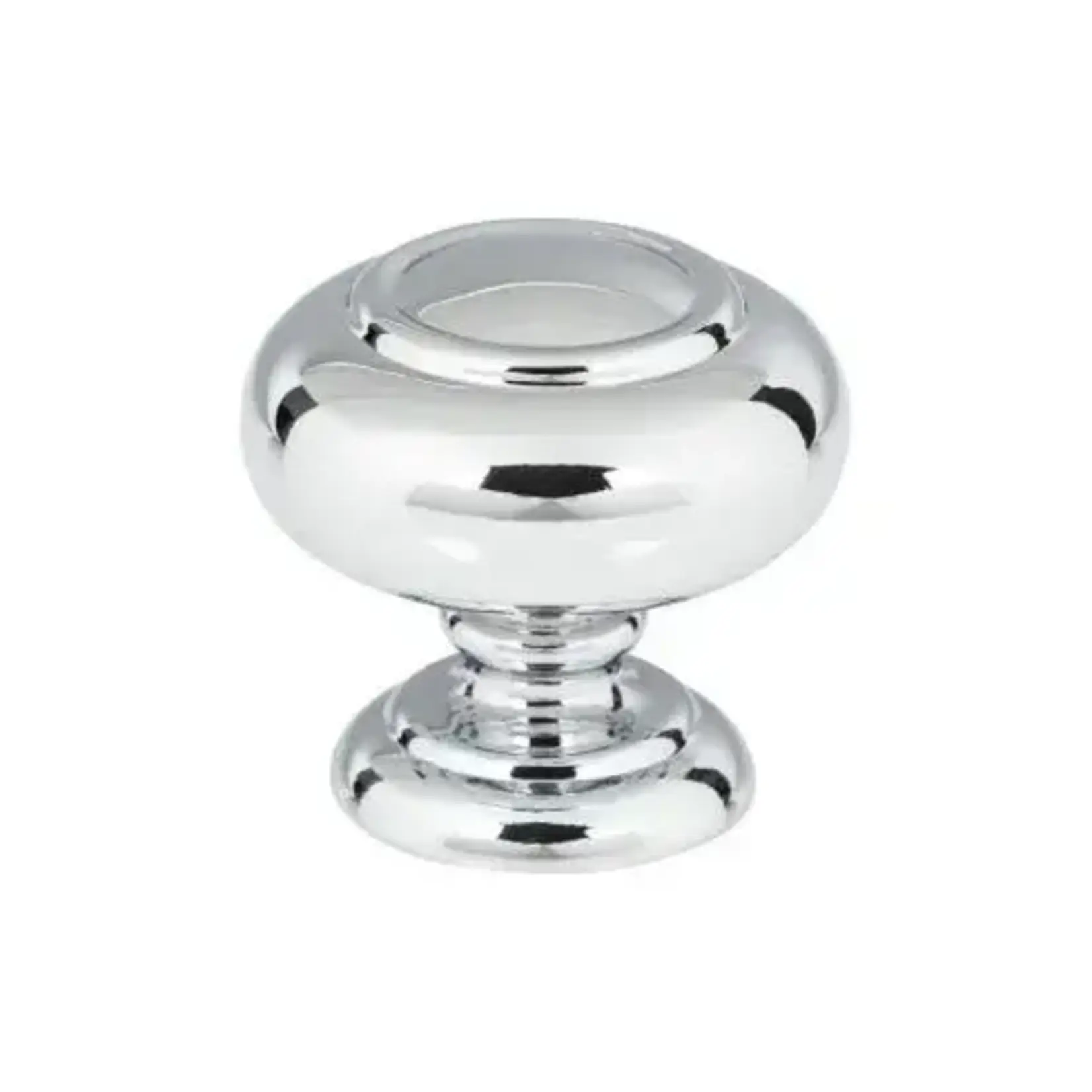 Victoria Knob Polished Chrome 1 1/4 Inch