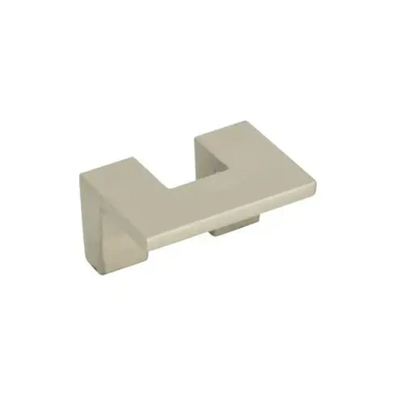 U Turn Knob Brushed Nickel 1 1/4 Inch