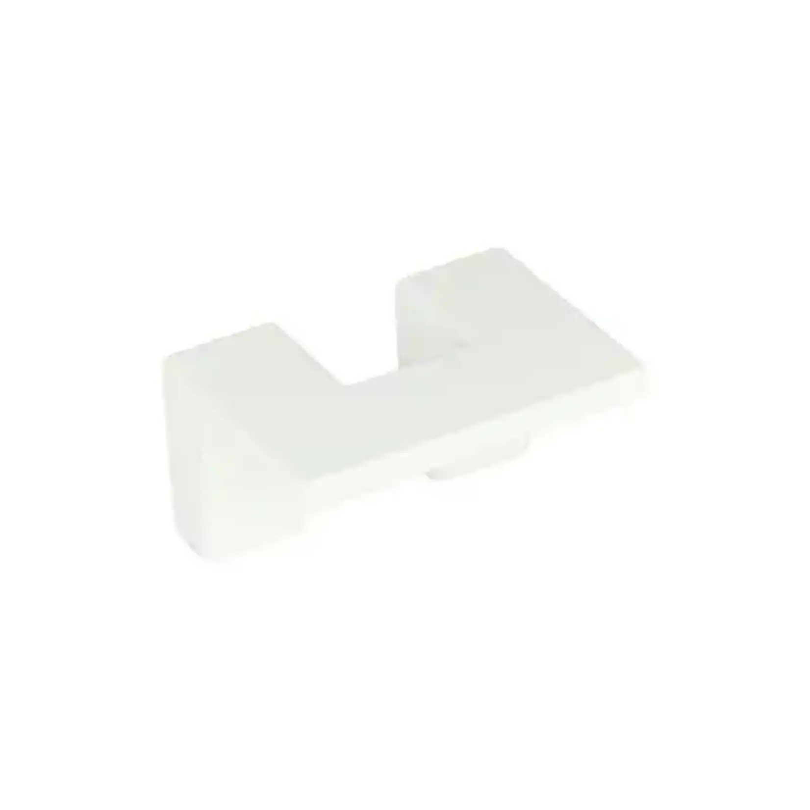 U Turn Knob High White Gloss 1 1/4 Inch