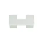 U Turn Knob Polished Chrome 1 1/4 Inch