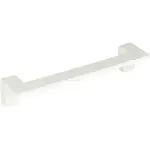 U Turn Pull High White Gloss 5 1/16 in