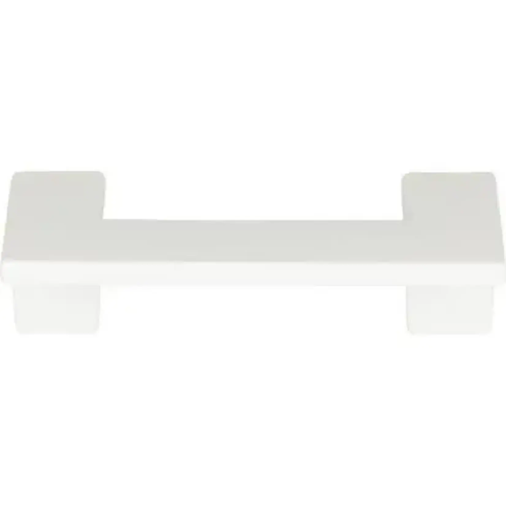 U Turn Pull High White Gloss 2 1/2 in