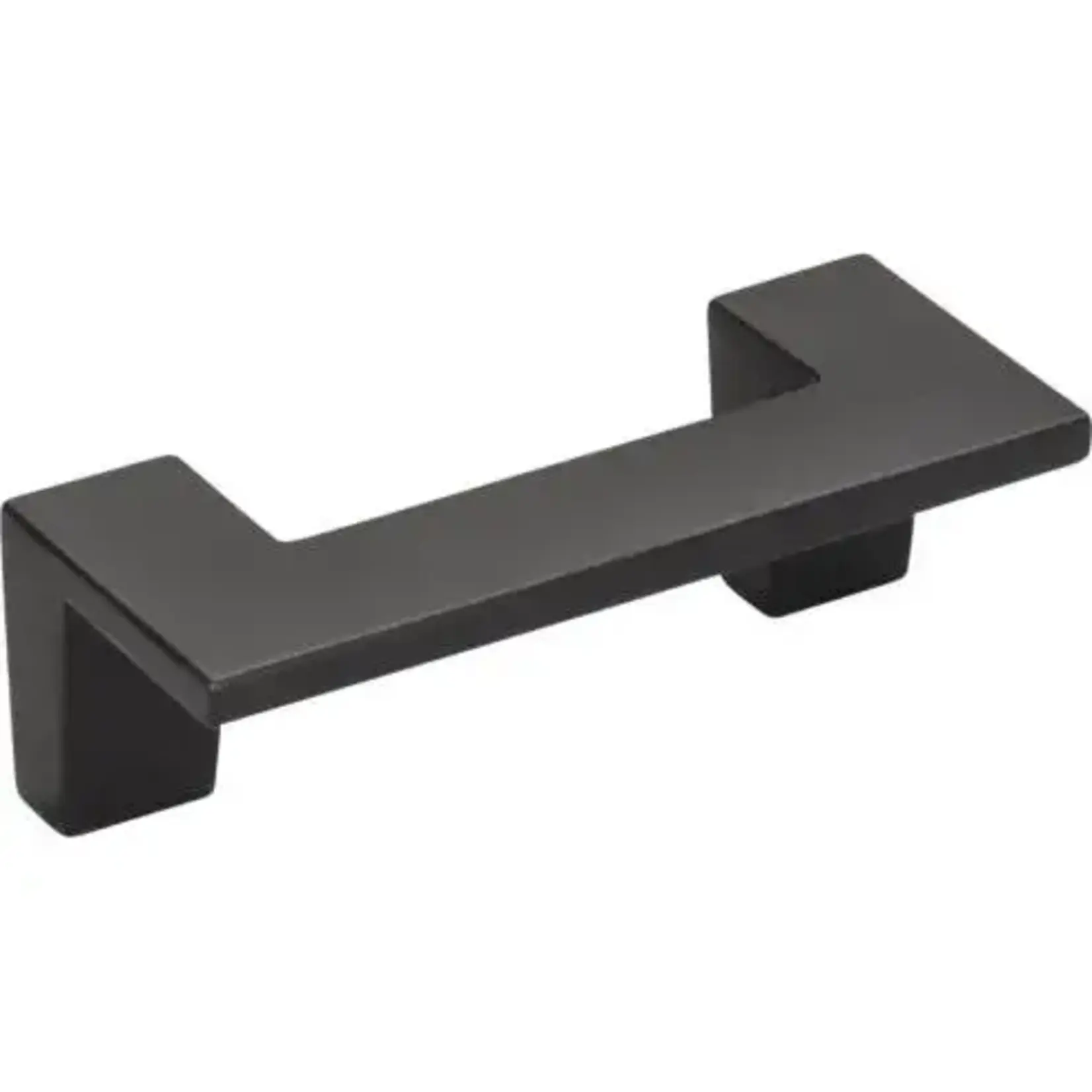 U Turn Pull Matte Black 2 1/2 in