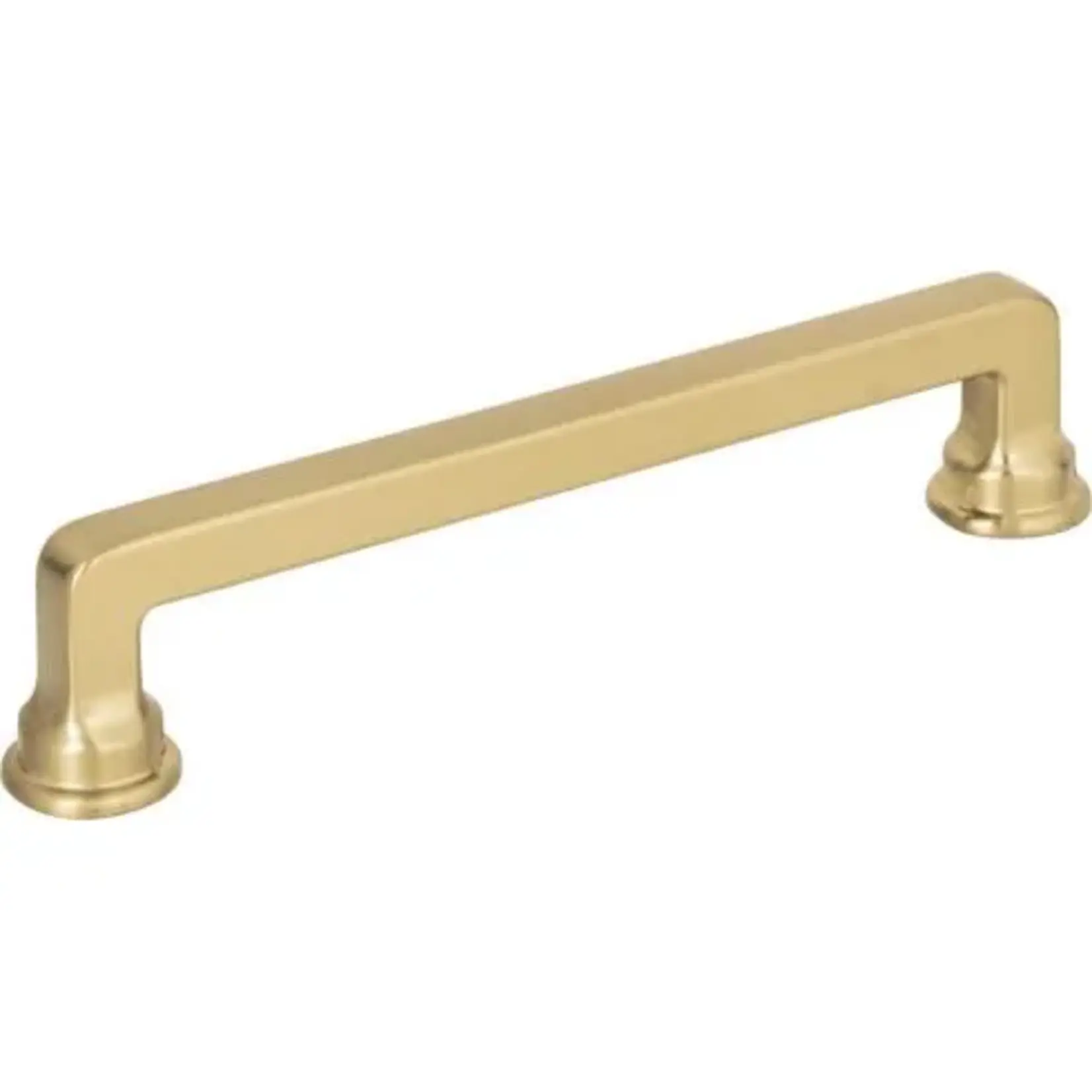 Oskar Pull Warm Brass 128mm