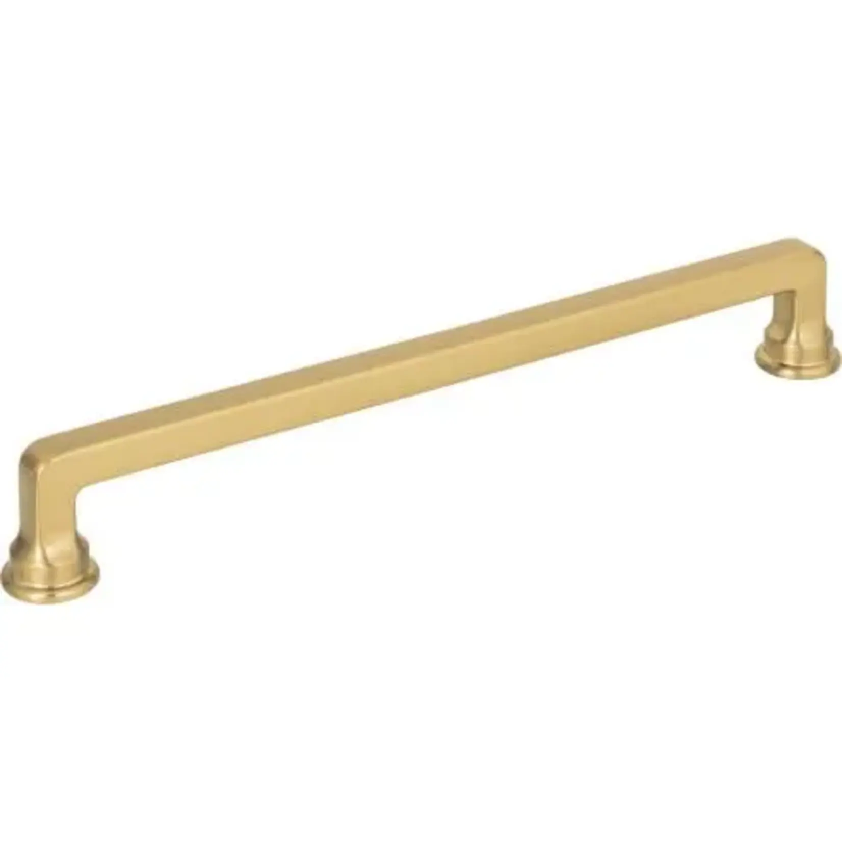 Oskar Pull Warm Brass 192mm
