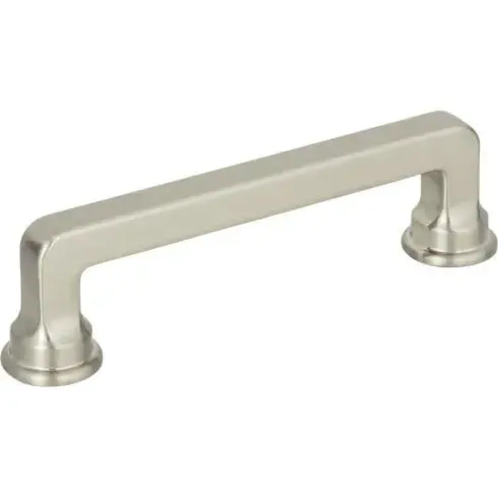 Oskar Pull Brushed Nickel 96mm