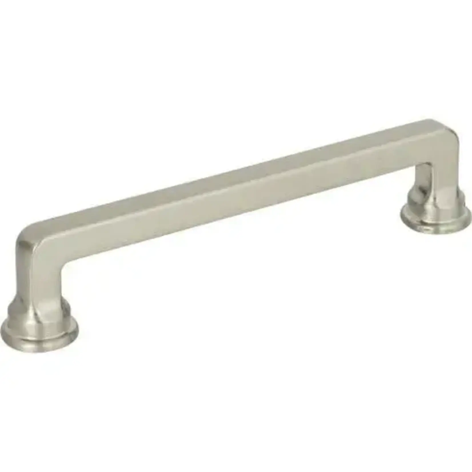 Oskar Pull Brushed Nickel 128mm