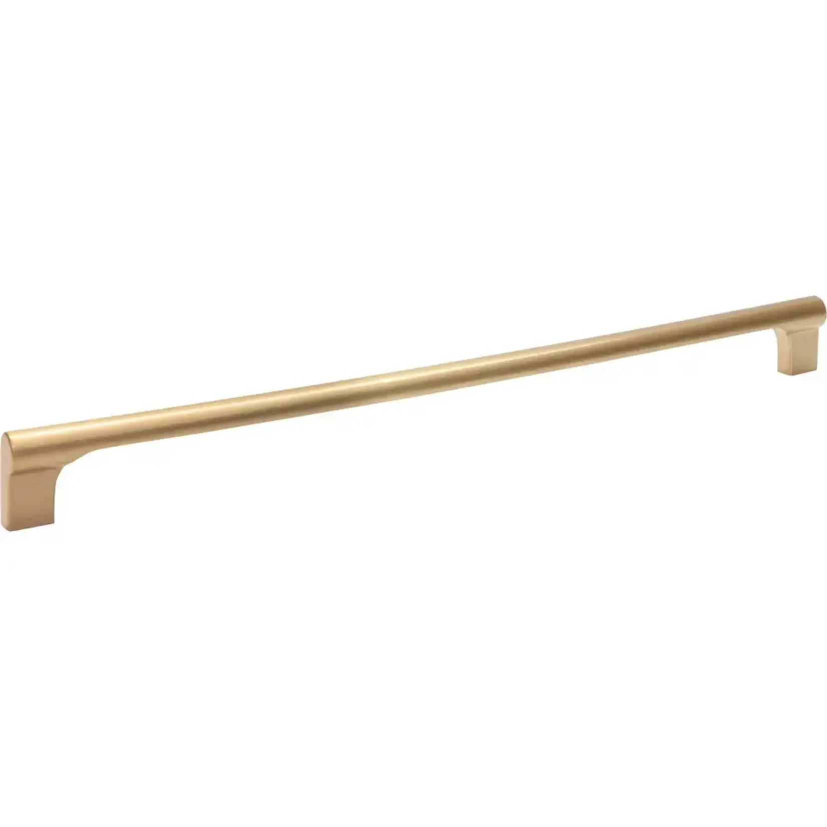Whittier Appliance Pull Warm Brass 457mm