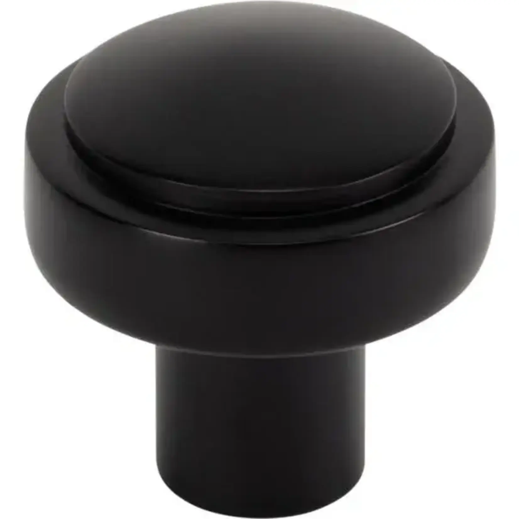 Kayden Knob Matte Black 1 1/4 Inch