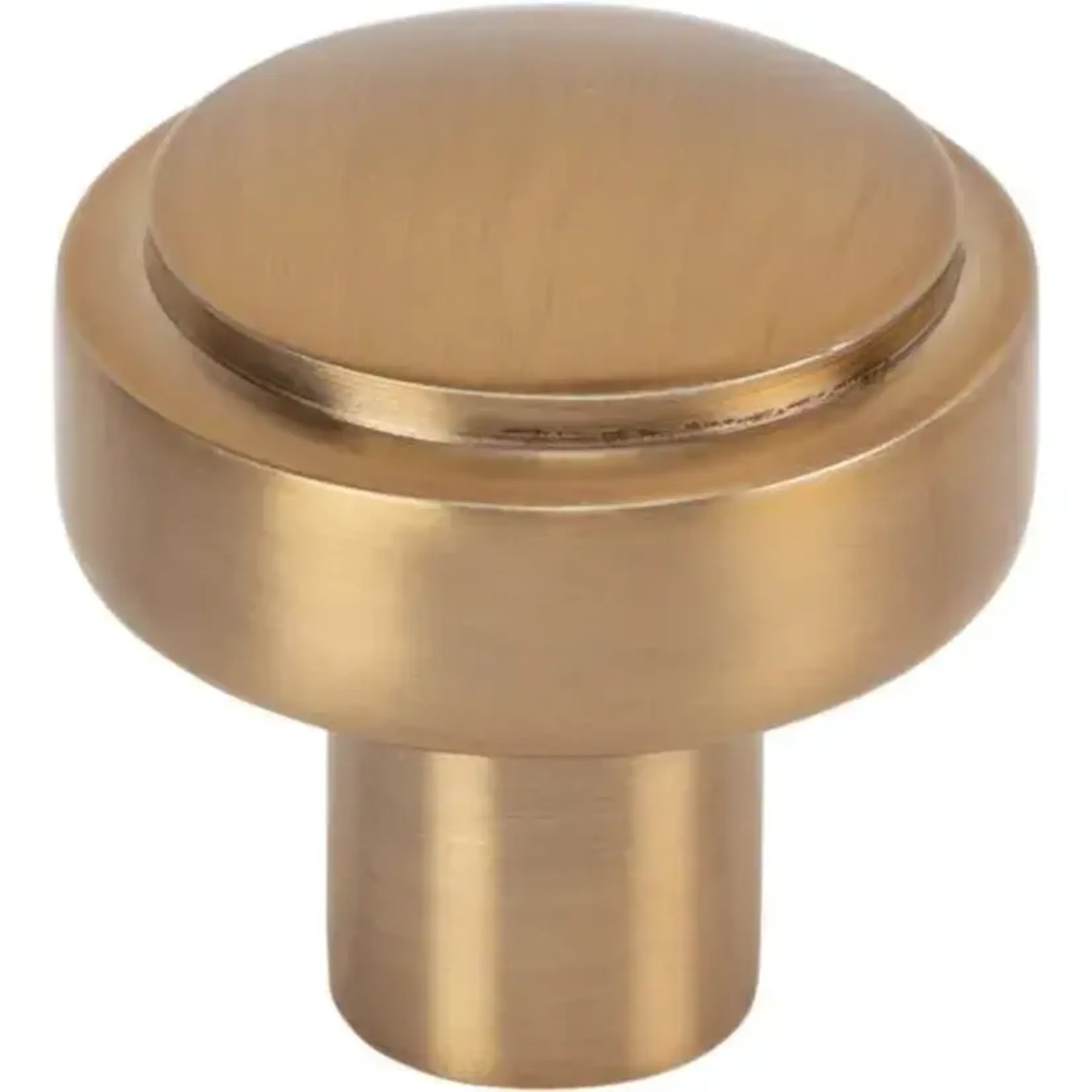 Kayden Knob Warm Brass 1 1/4 Inch