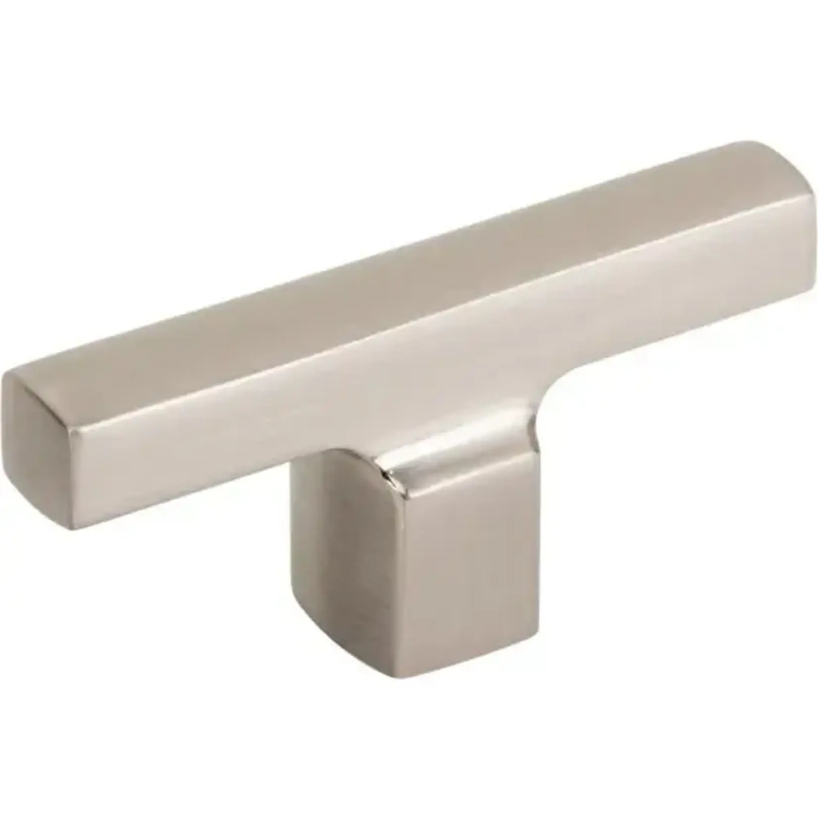 Reeves T-Knob Brushed Nickel 2 3/4 Inch