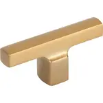 Reeves T-Knob Warm Brass 2 3/4 Inch