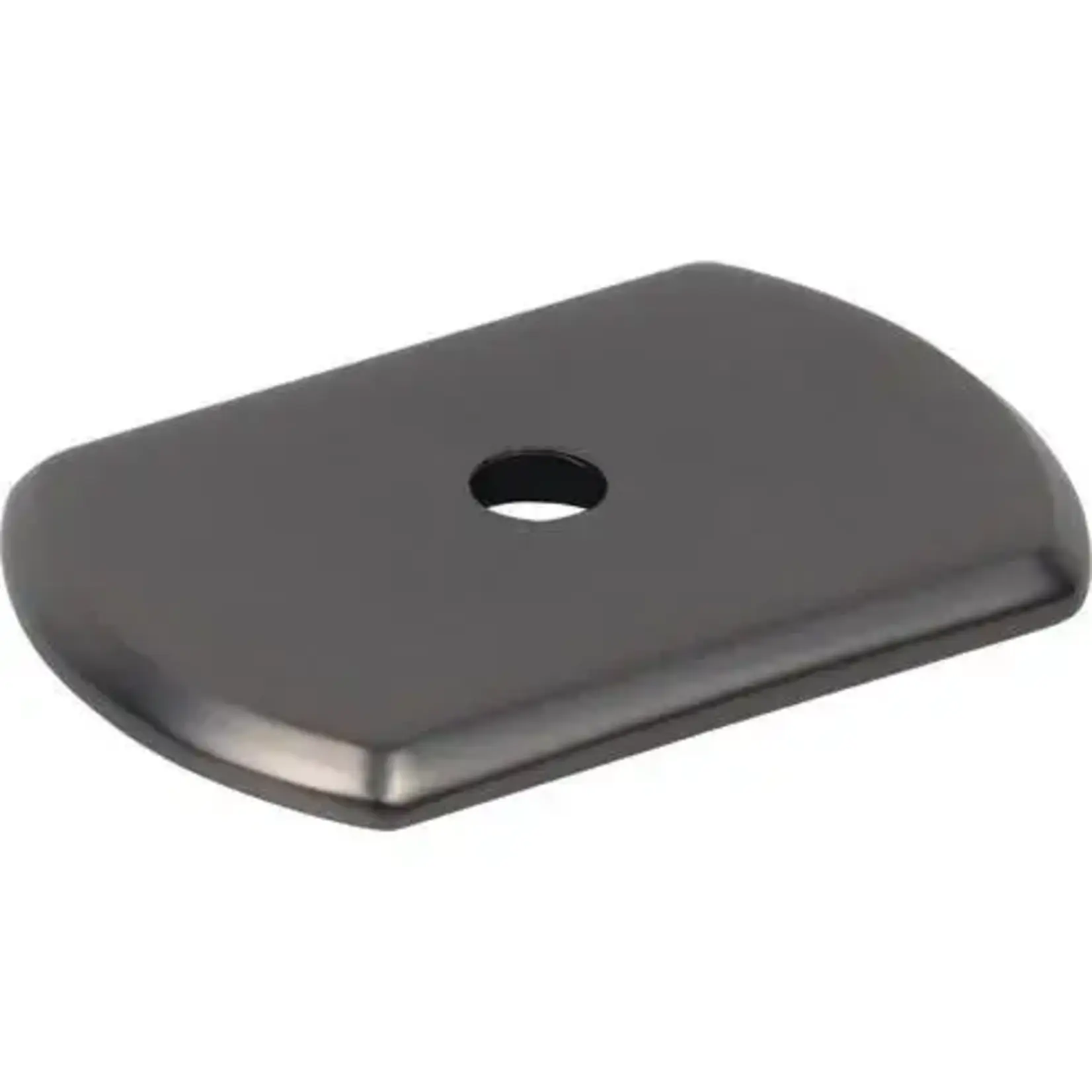 Top Knobs Wescott Backplate Ash Gray 1 1/2 Inch